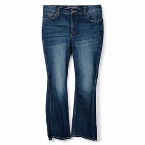 Wrangler Q Baby Ultimate Riding Jeans Dark Wash Bootcut Western Stretch 22W x 34